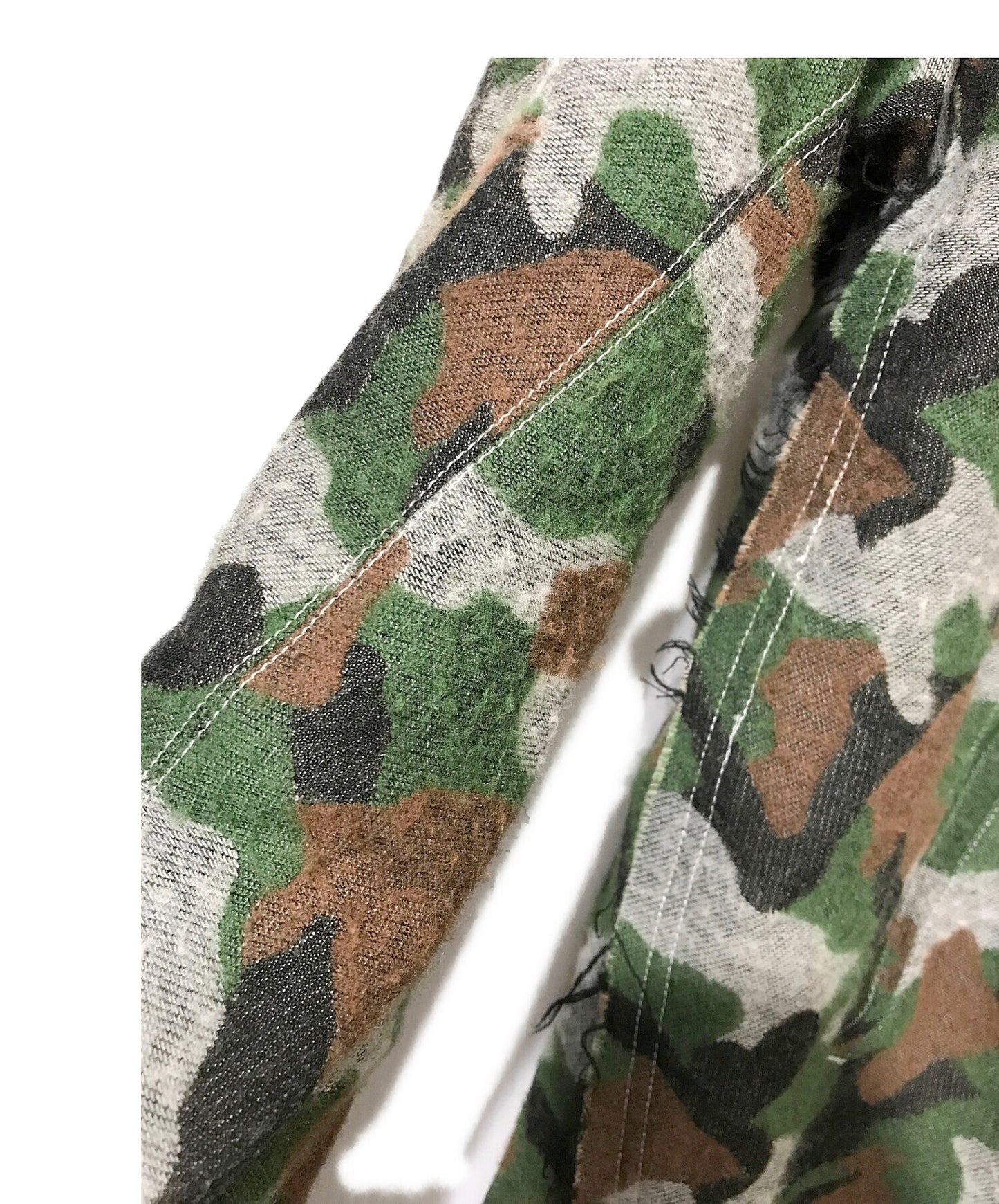 [Pre-owned] SULVAM Camouflage Pattern Coat SG-C01-120