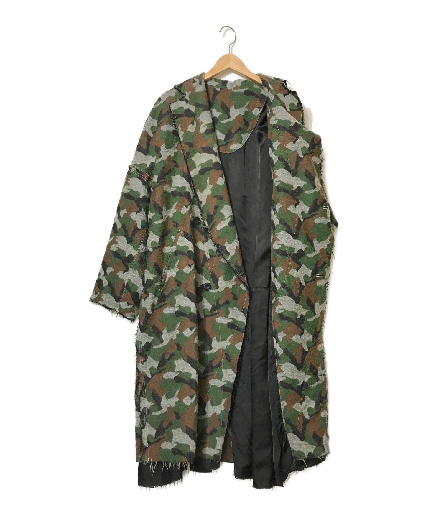 [Pre-owned] SULVAM Camouflage Pattern Coat SG-C01-120