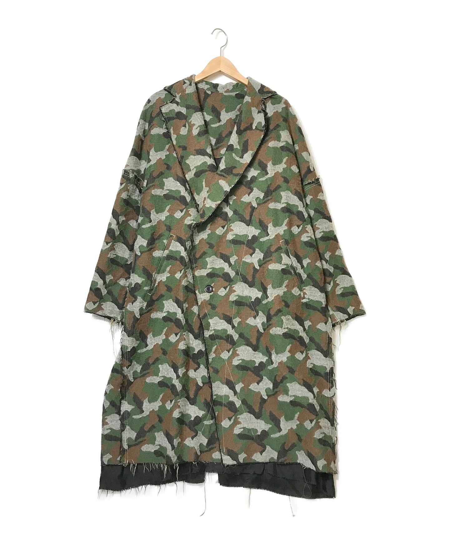 [Pre-owned] SULVAM Camouflage Pattern Coat SG-C01-120