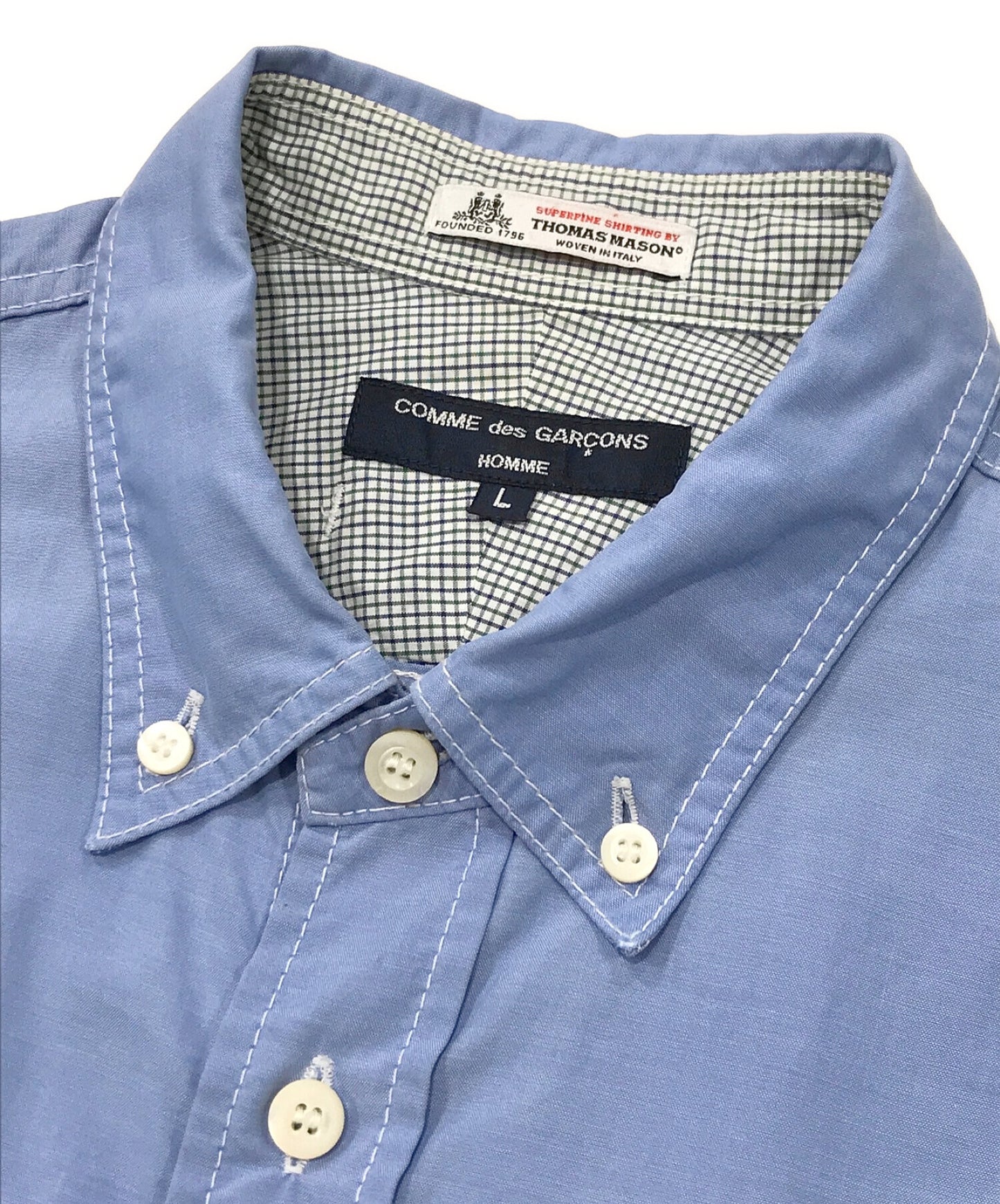 [Pre-owned] COMME des GARCONS HOMME button-down shirt HM-B014
