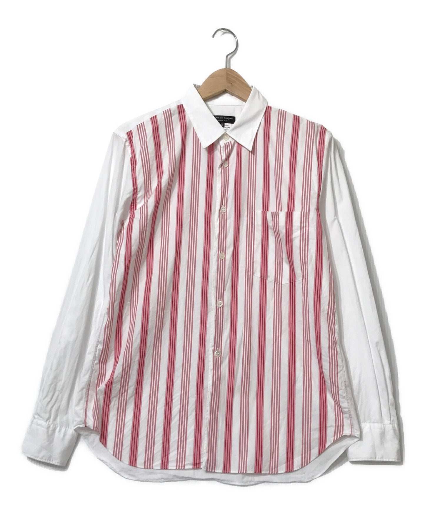 [Pre-owned] COMME des GARCONS HOMME PLUS Switched Stripe Shirt PE-B002