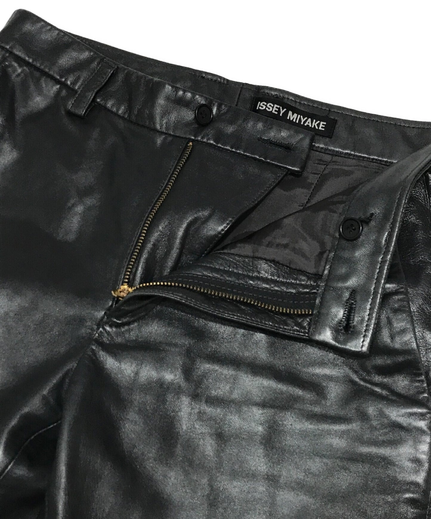 [Pre-owned] ISSEY MIYAKE Leather Pants IM13LF005