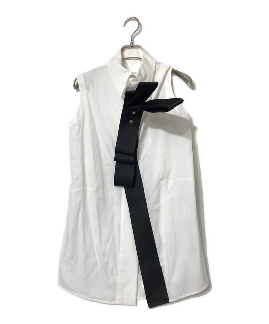 [Pre-owned] YOHJI YAMAMOTO Ribbon design sleeveless blouse FR-B06-001