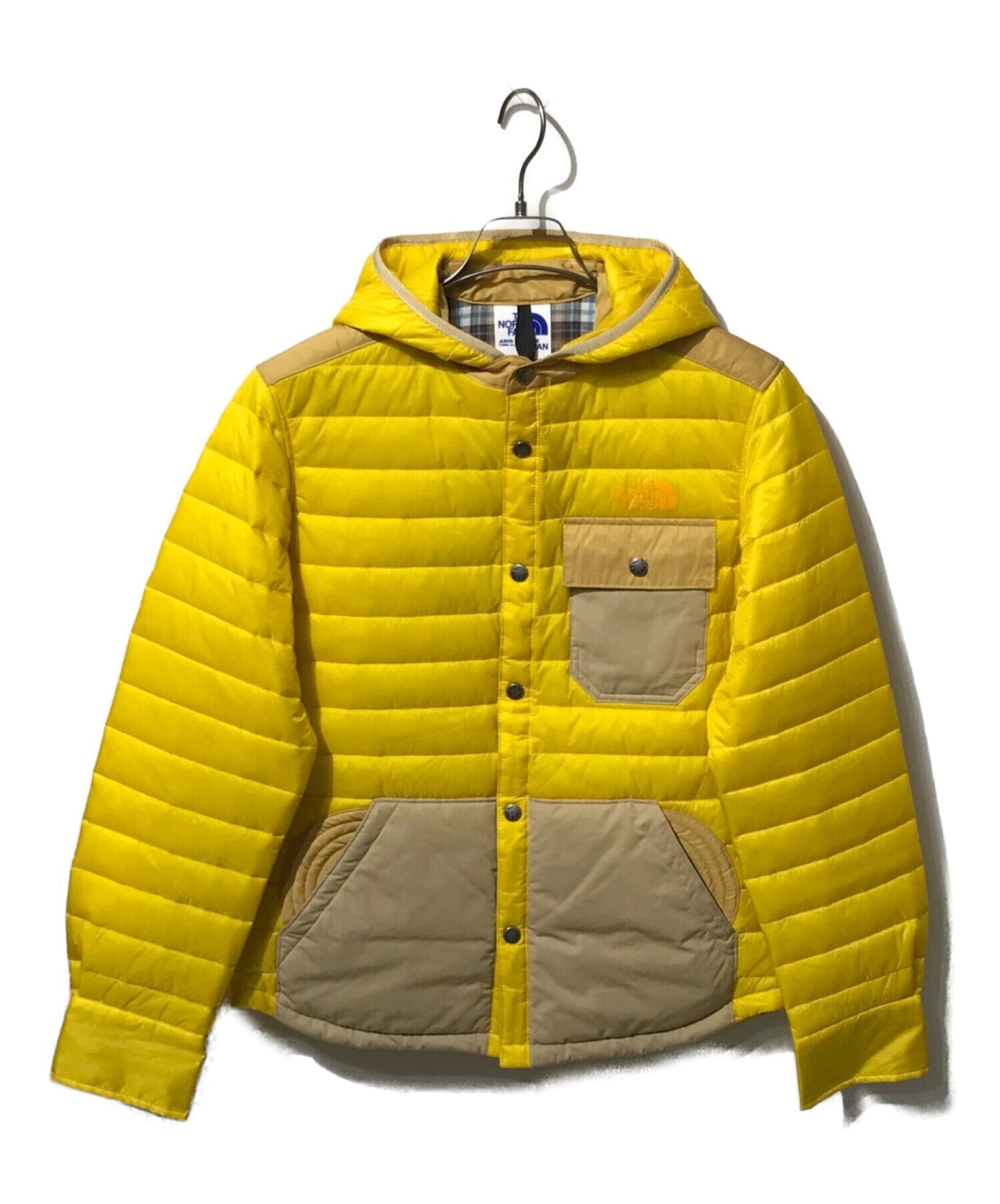 COMME DES GARCONS JUNYA WATANABE×NORTH FACE NYLON交换棉帽夹克NY8191CG