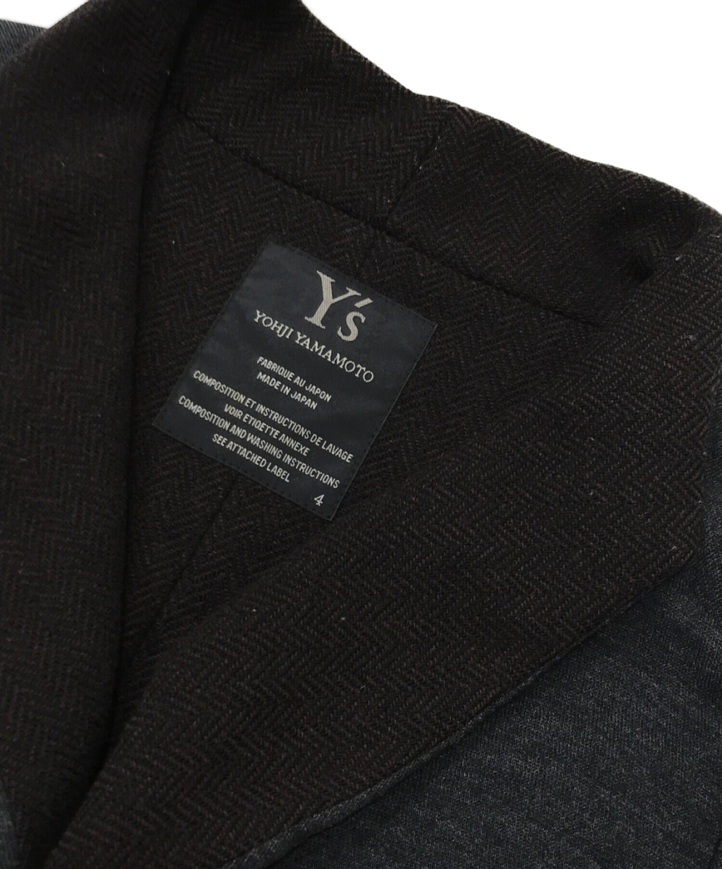 [Pre-owned] Y's wool coat no entry