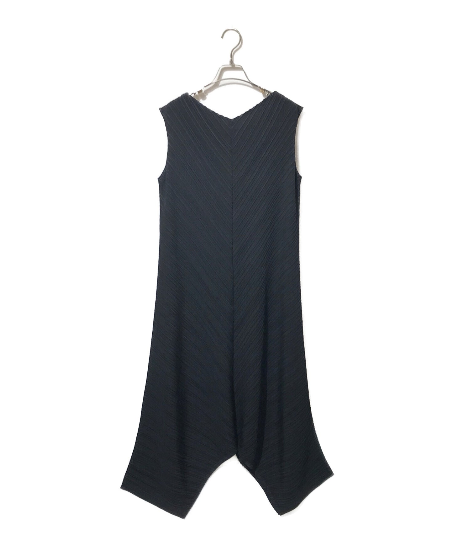 [Pre-owned] ISSEY MIYAKE Pleated Sleeveless Dress IM23FH609