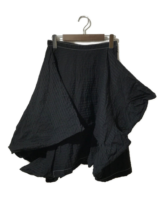 [Pre-owned] tricot COMME des GARCONS Product-washed deformed skirt TG-S012