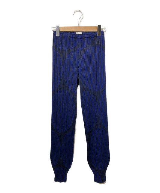 [Pre-owned] PLEATS PLEASE patchwork pleated pants PP43-JF903