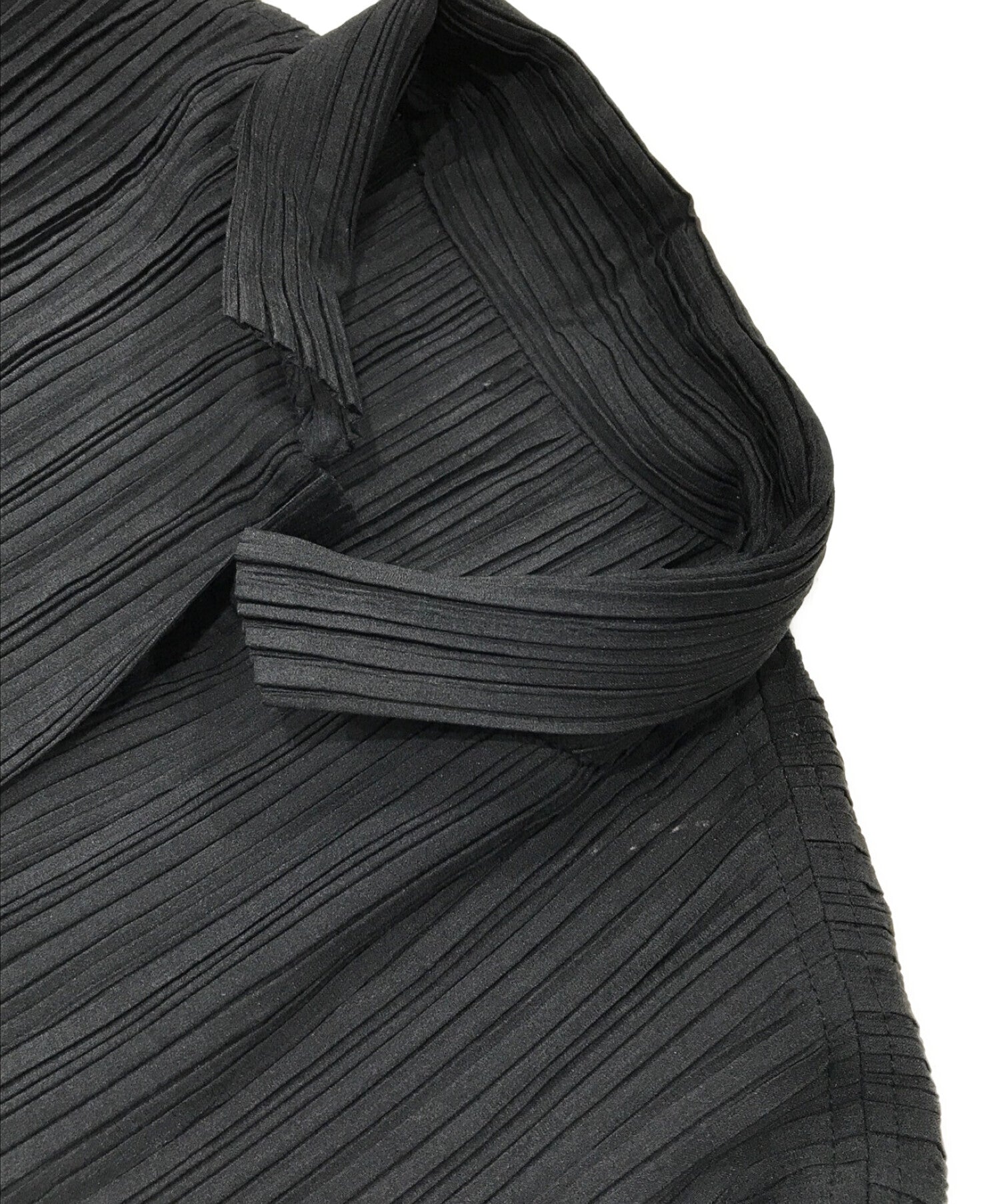 Pre-owned] ISSEY MIYAKE pleated shirt IM32FD218 | Archive Factory