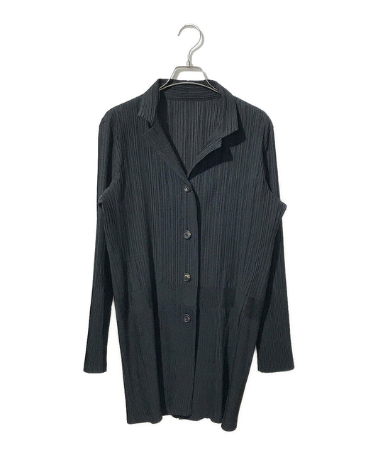 [Pre-owned] ISSEY MIYAKE pleated shirt IM32FD218