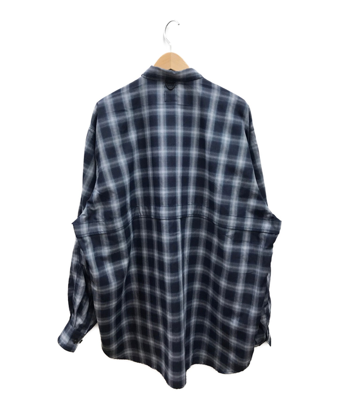 [Pre-owned] DAIWA PIER39 Techlogger Shirt/Oversized Shirt/Checked Wide Shirt BE-81022W