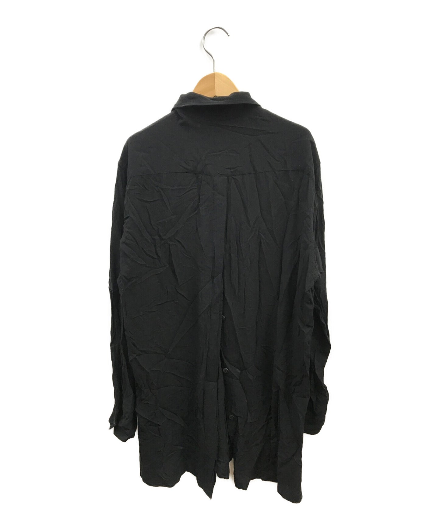 [Pre-owned] Yohji Yamamoto pour homme Rayon long shirt HN-B11-201