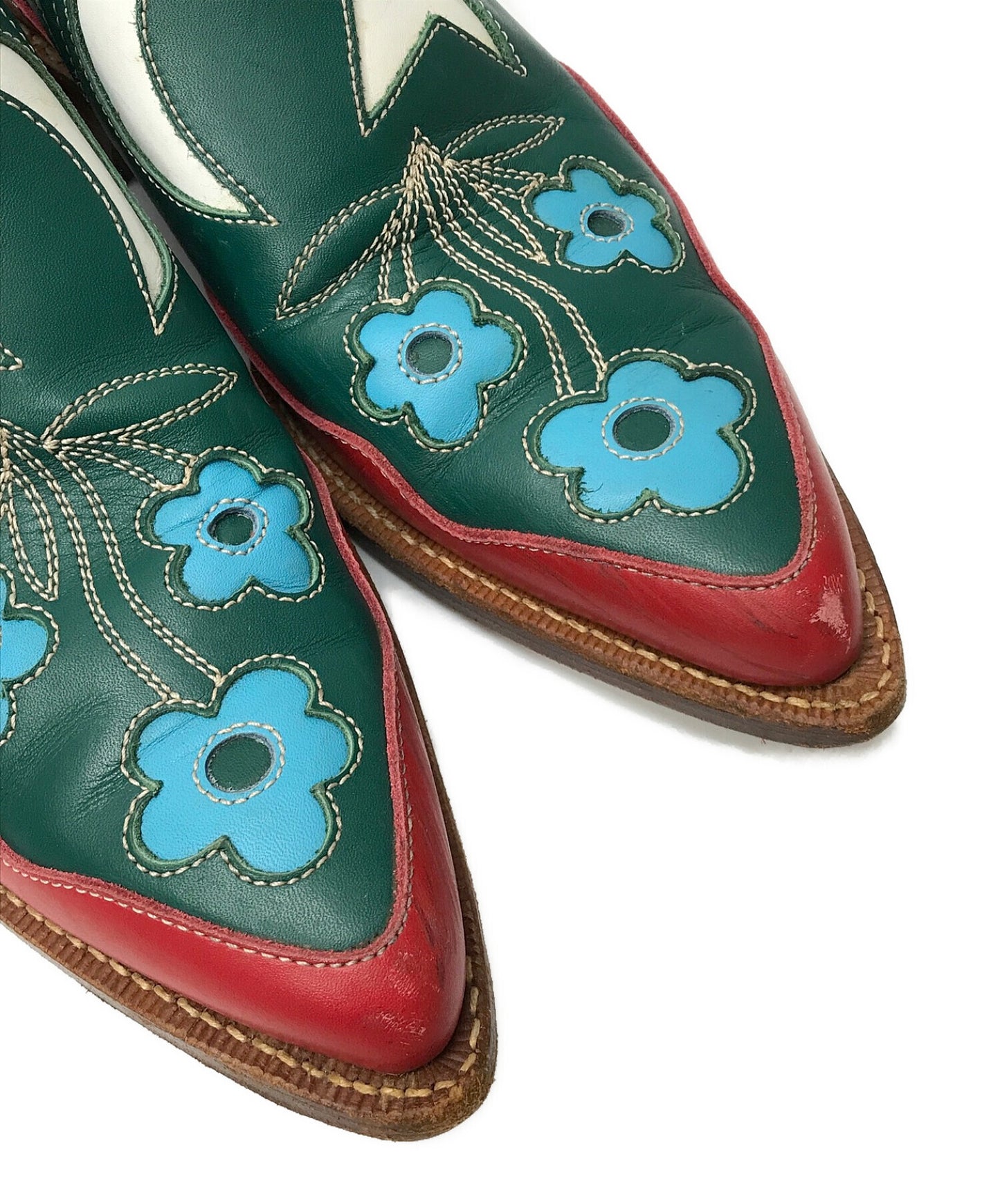 [Pre-owned] COMME des GARCONS Flower Western Shoes / Leather Shoes