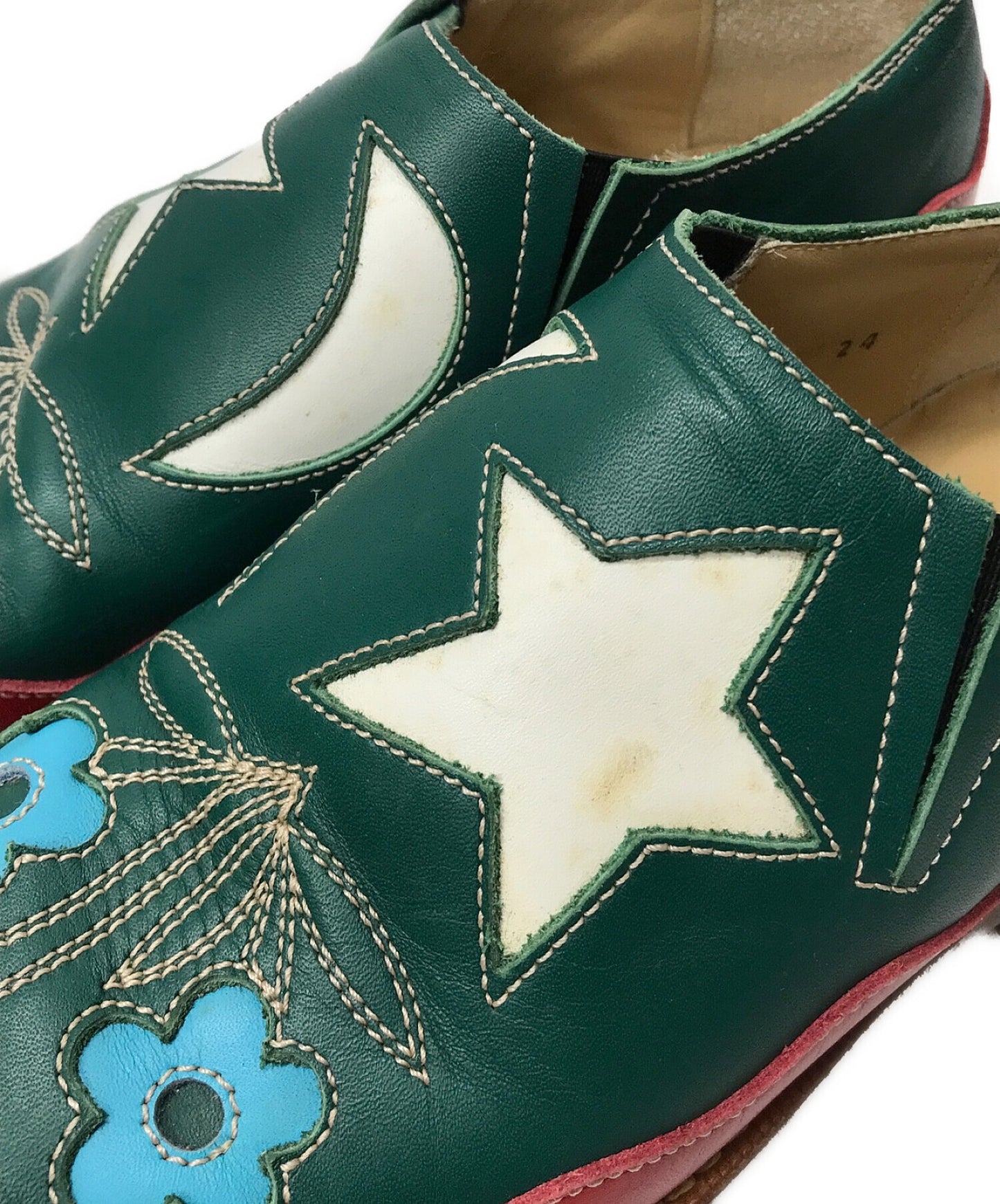 [Pre-owned] COMME des GARCONS Flower Western Shoes / Leather Shoes