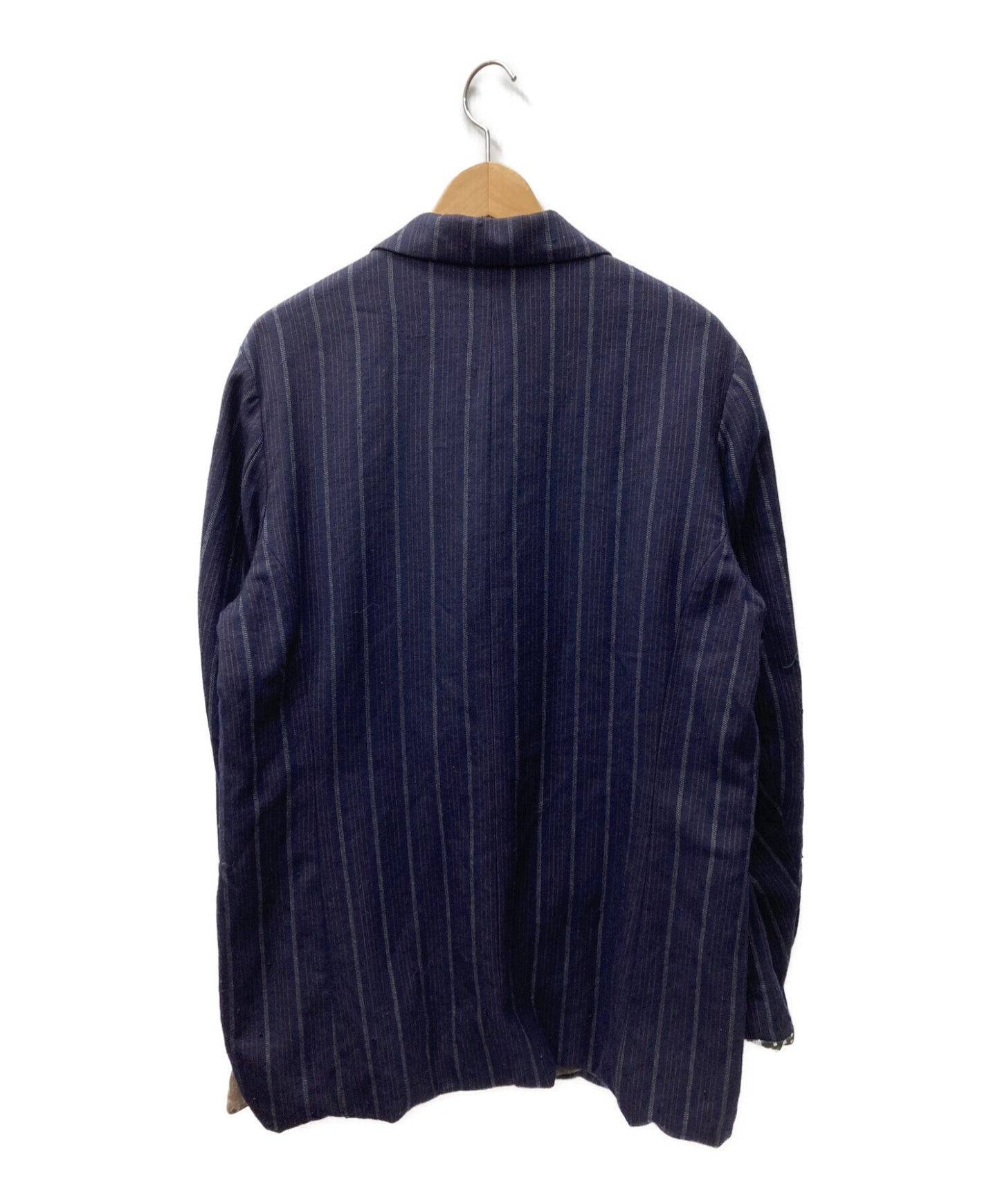 [Pre-owned] UNDERCOVER Lined Pattern Stripe Coat B248-J10