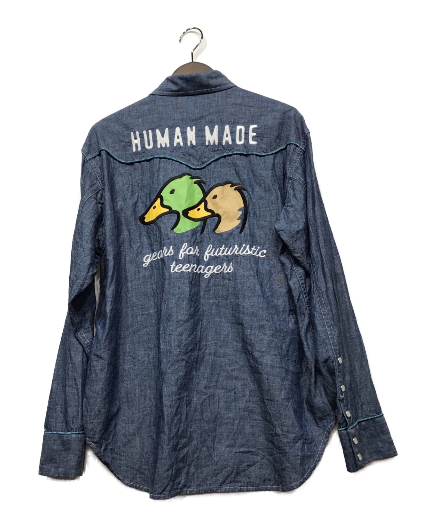 HUMAN MADE WESTERN CHAMBRAY SHIRT | Archive Factory