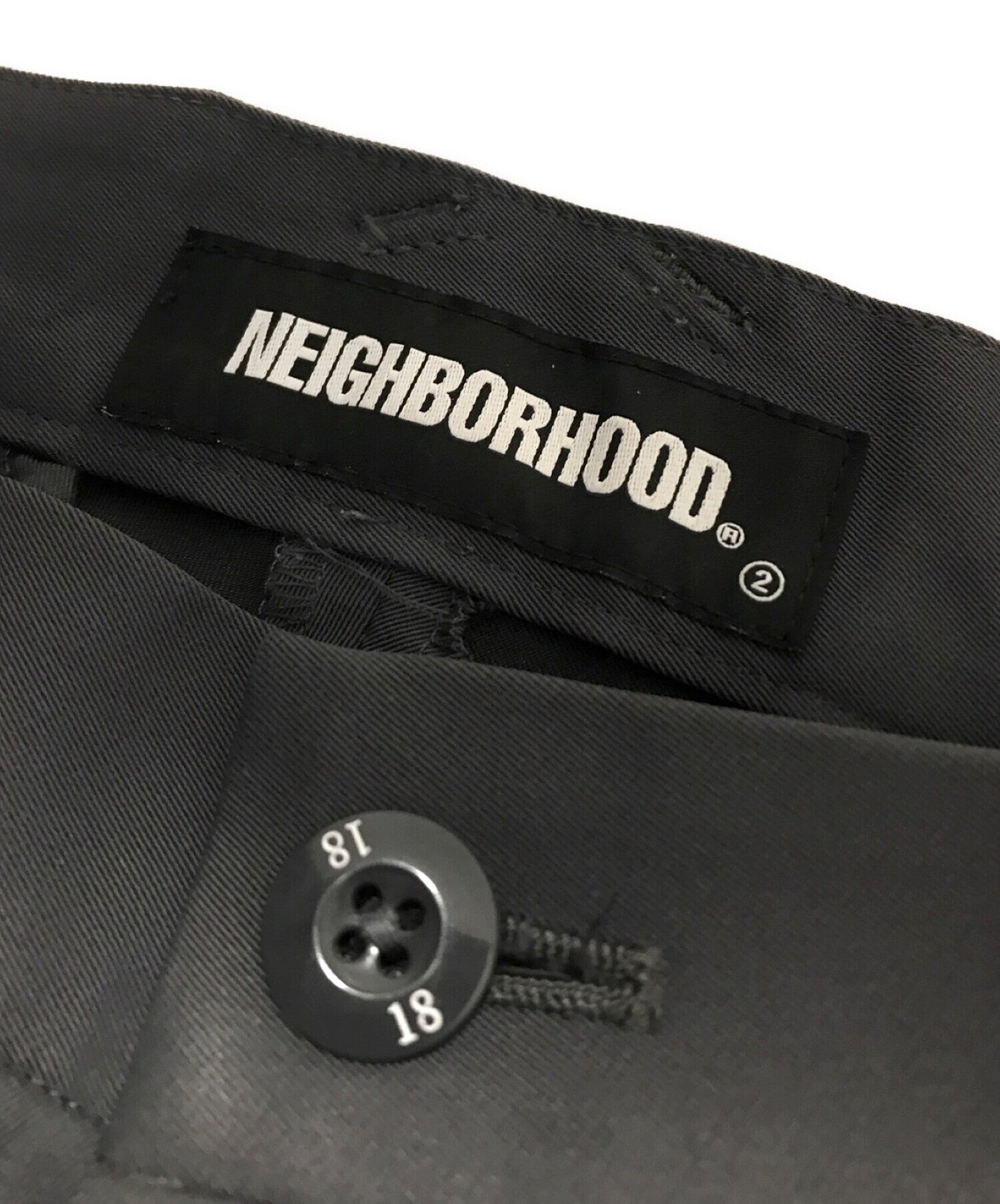 NEIGHBORHOOD 22SS PLAIN/E-PT (22SS plain pants) 221SPNH-PTM01