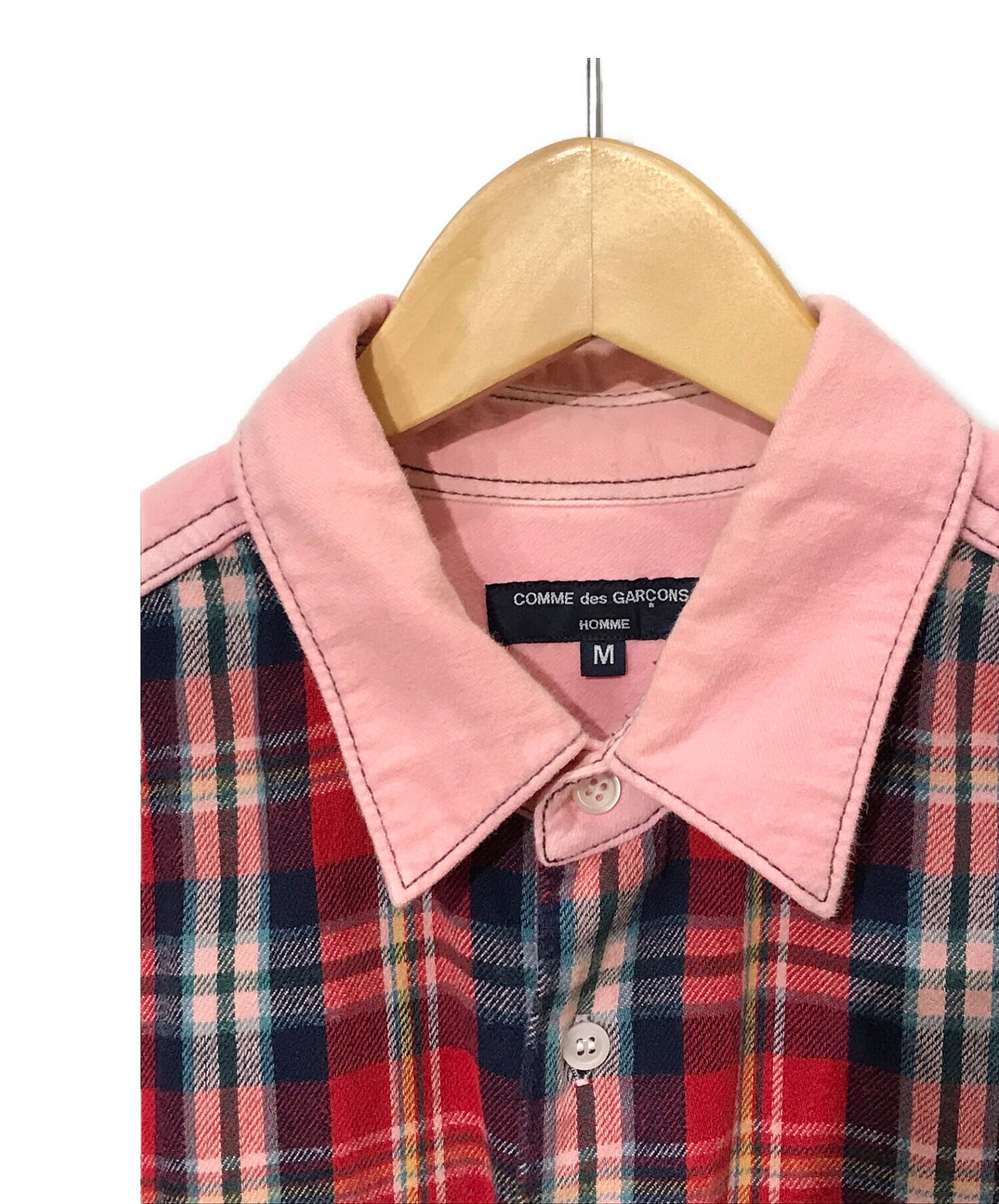 [Pre-owned] COMME des GARCONS HOMME checkered shirt