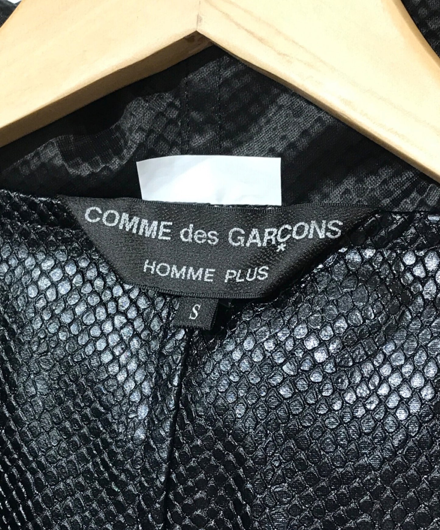 [Pre-owned] COMME des GARCONS HOMME PLUS 21AW Switching Faux Leather Coat PH-J026