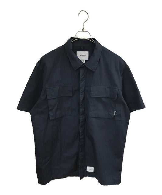 [Pre-owned] WTAPS short-sleeved work shirt 211wvdt-shm04