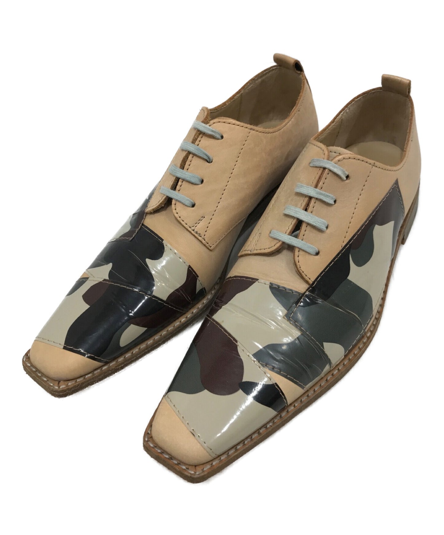 [Pre-owned] COMME des GARCONS Camo oxford shoes