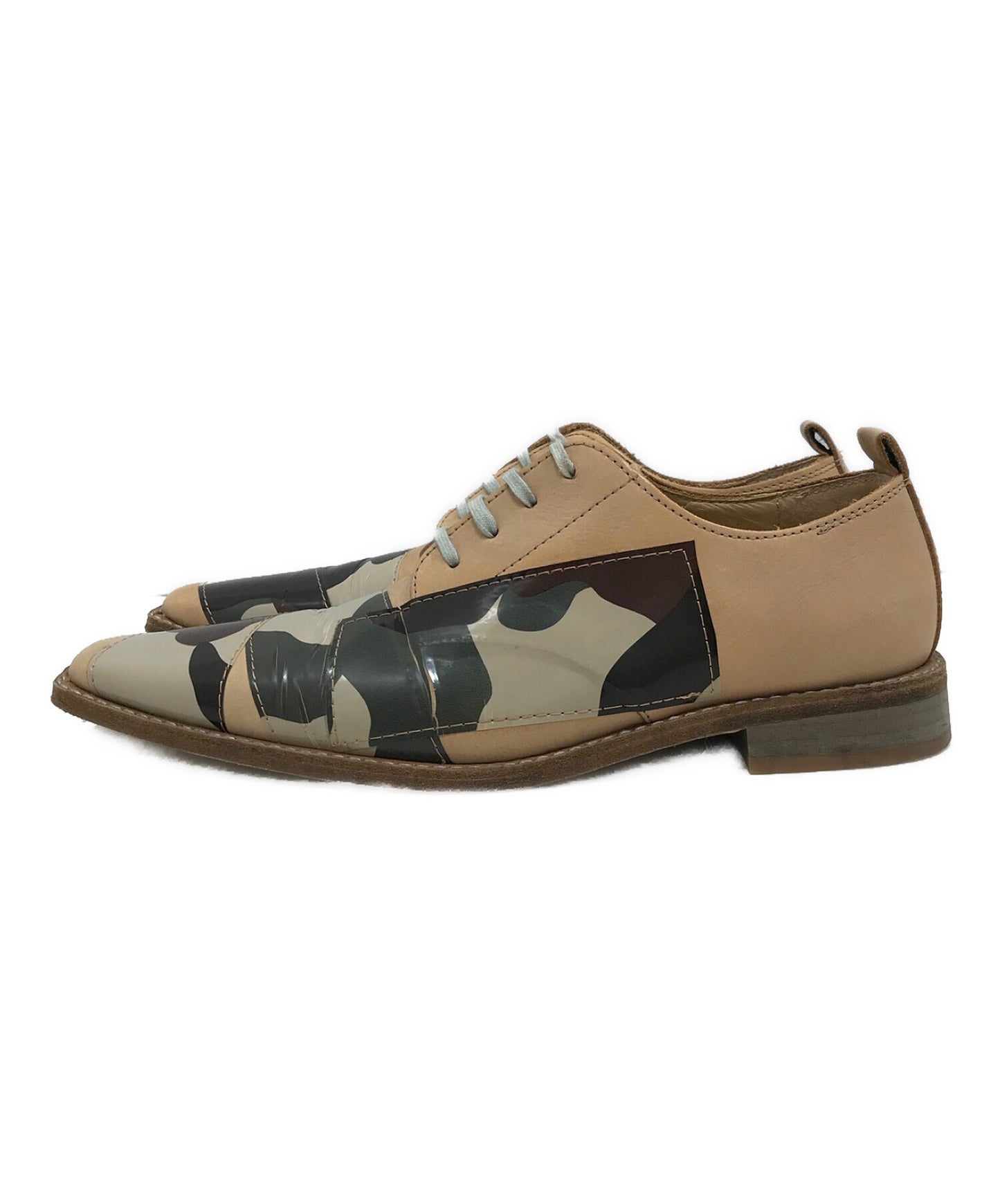 [Pre-owned] COMME des GARCONS Camo oxford shoes