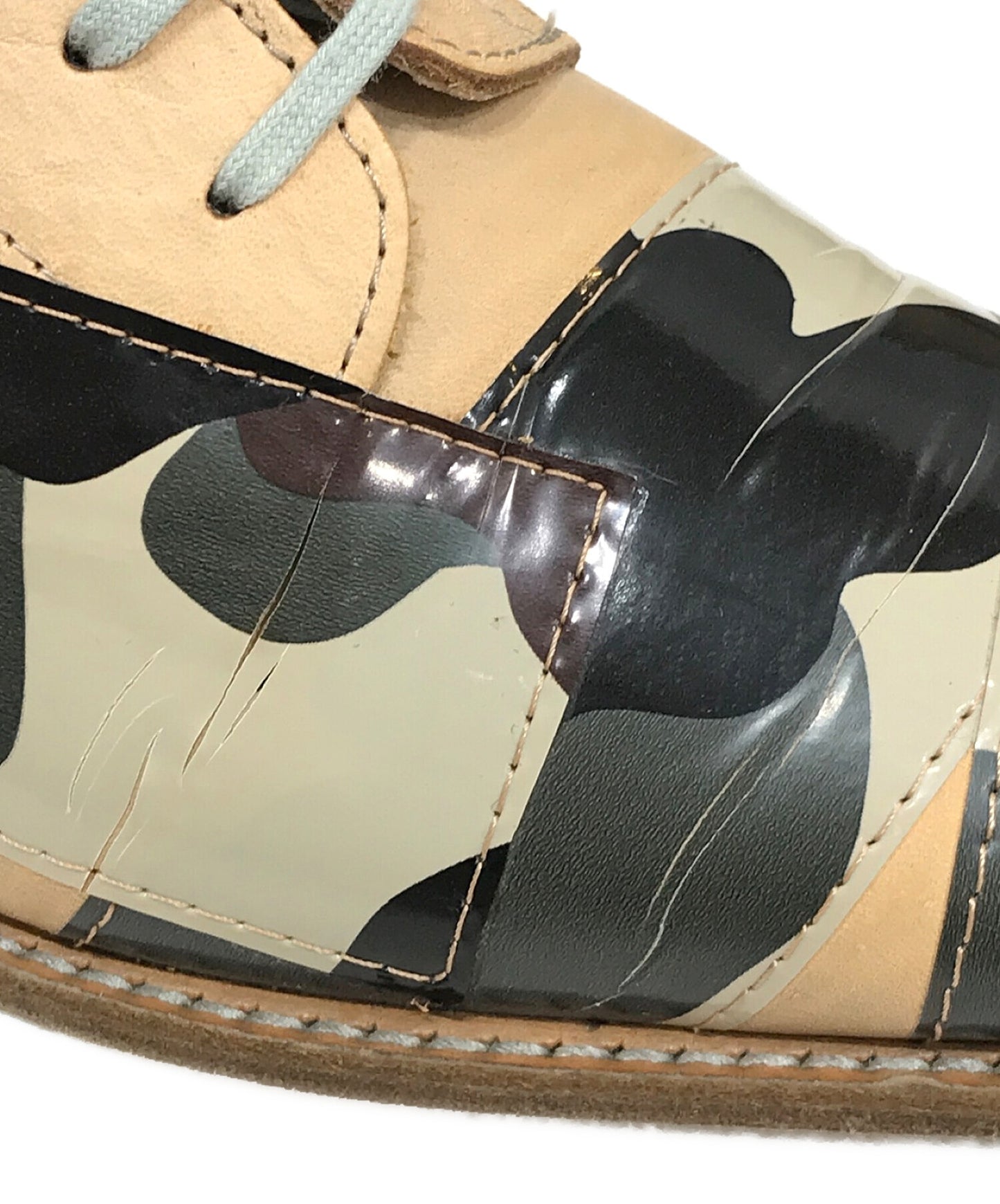 [Pre-owned] COMME des GARCONS Camo oxford shoes