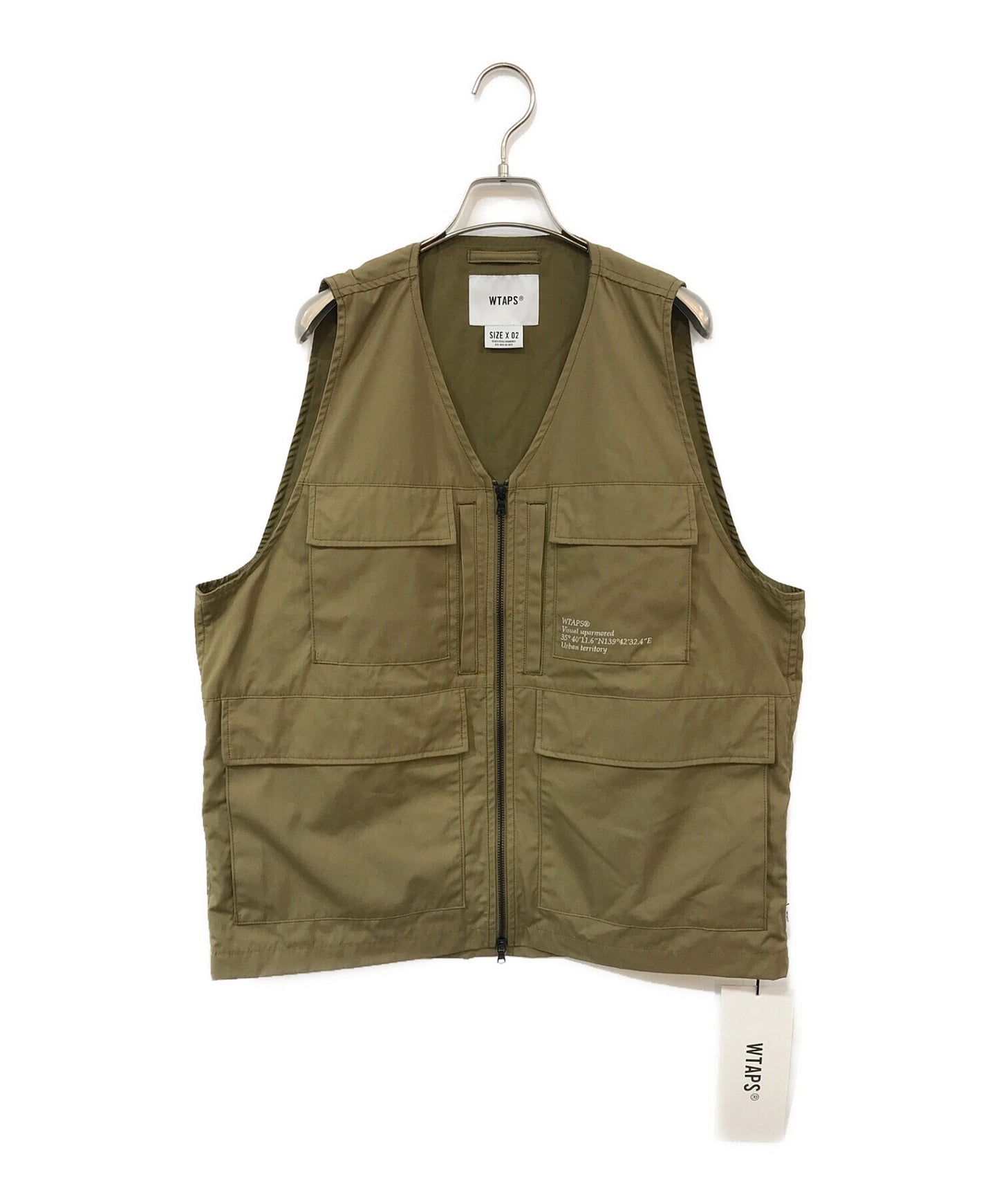 WTAPS COPO. WEATHER VEST 221wvdt-jkm01