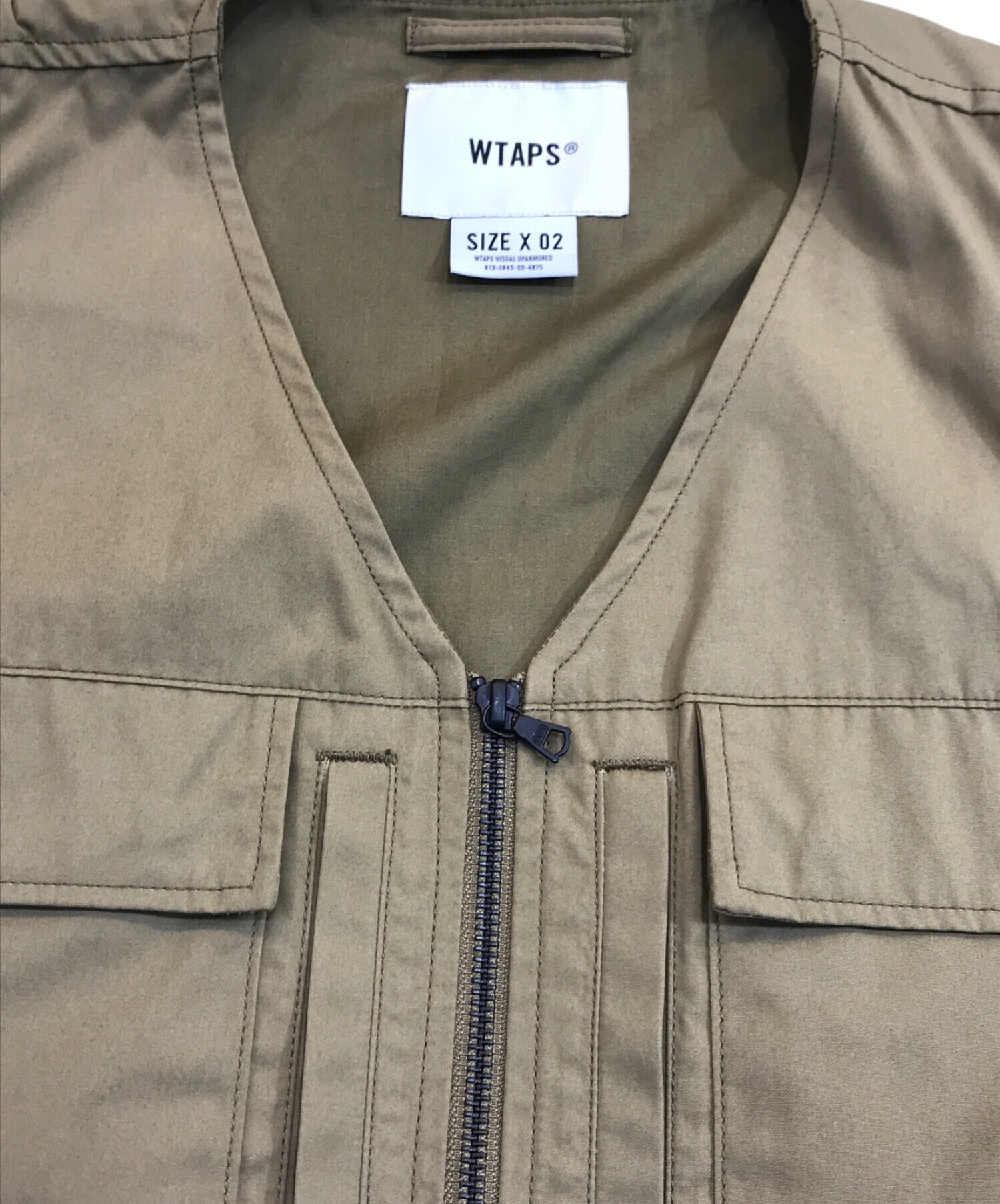 WTAPS COPO. WEATHER VEST 221wvdt-jkm01