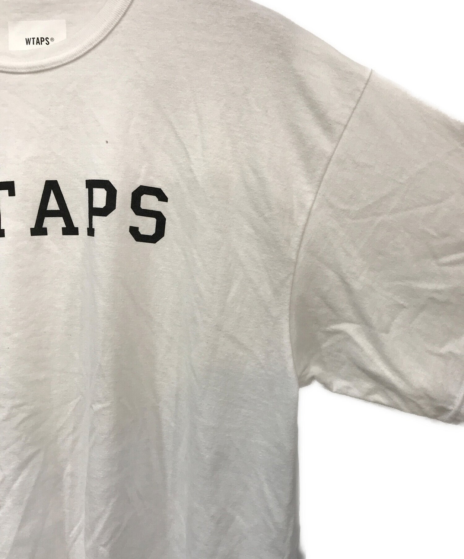 Pre-owned] WTAPS Logo print T-shirts 221ATDT-CSM17 | Archive Factory