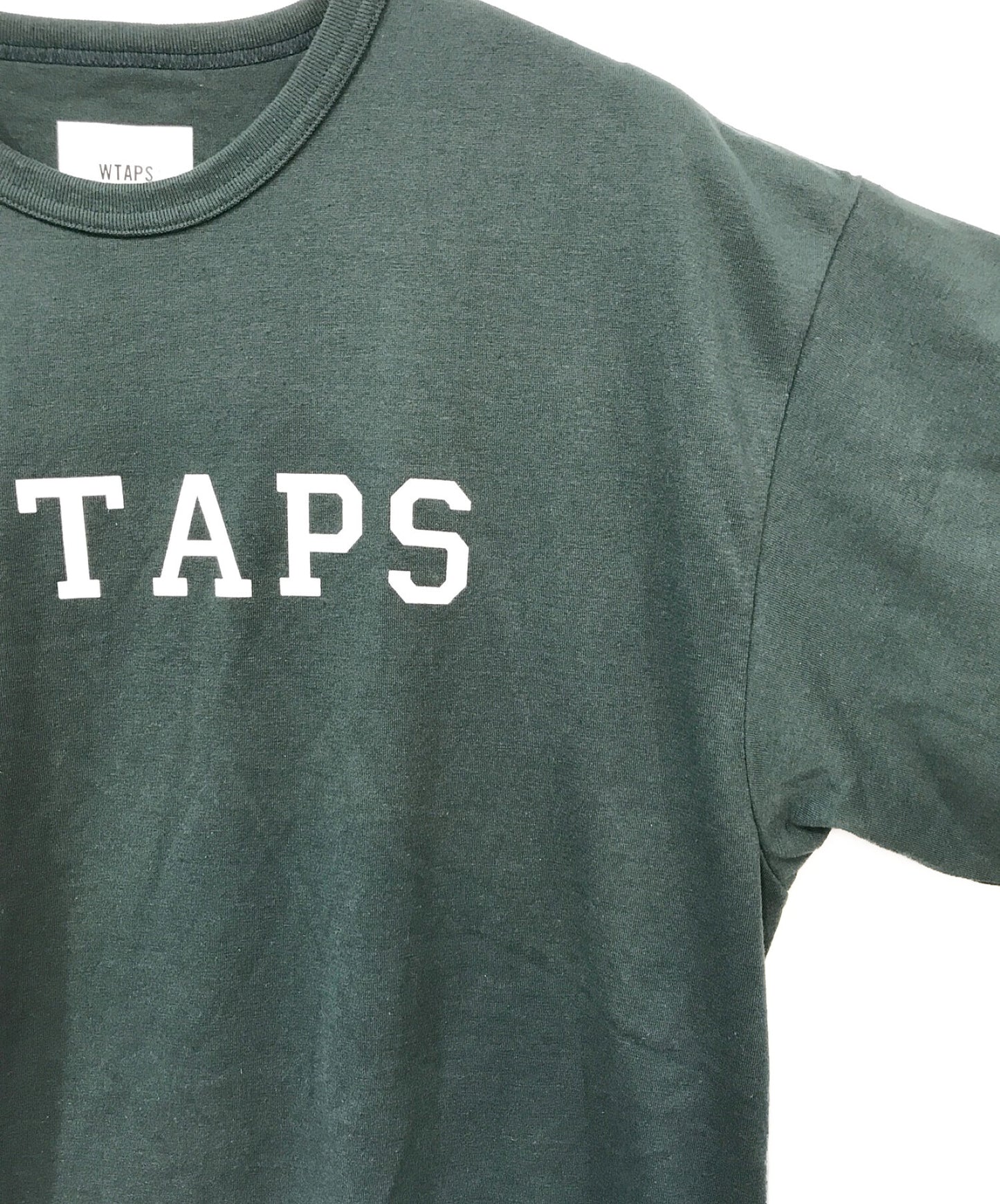 [Pre-owned] WTAPS Logo print T-shirts 221ATDT-CSM17