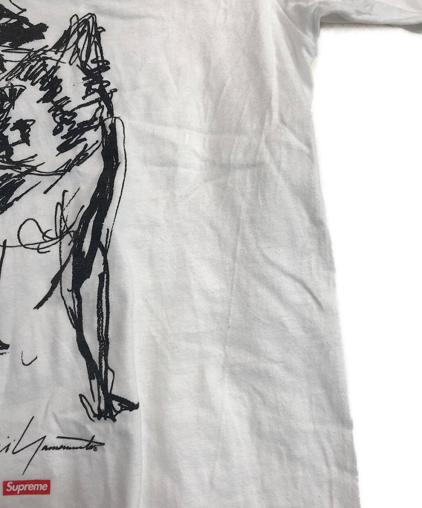 至高Yohji Yamamoto印刷T恤