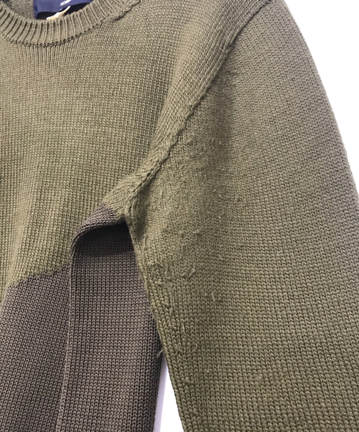 [Pre-owned] COMME des GARCONS HOMME crew-neck knit HR-N004