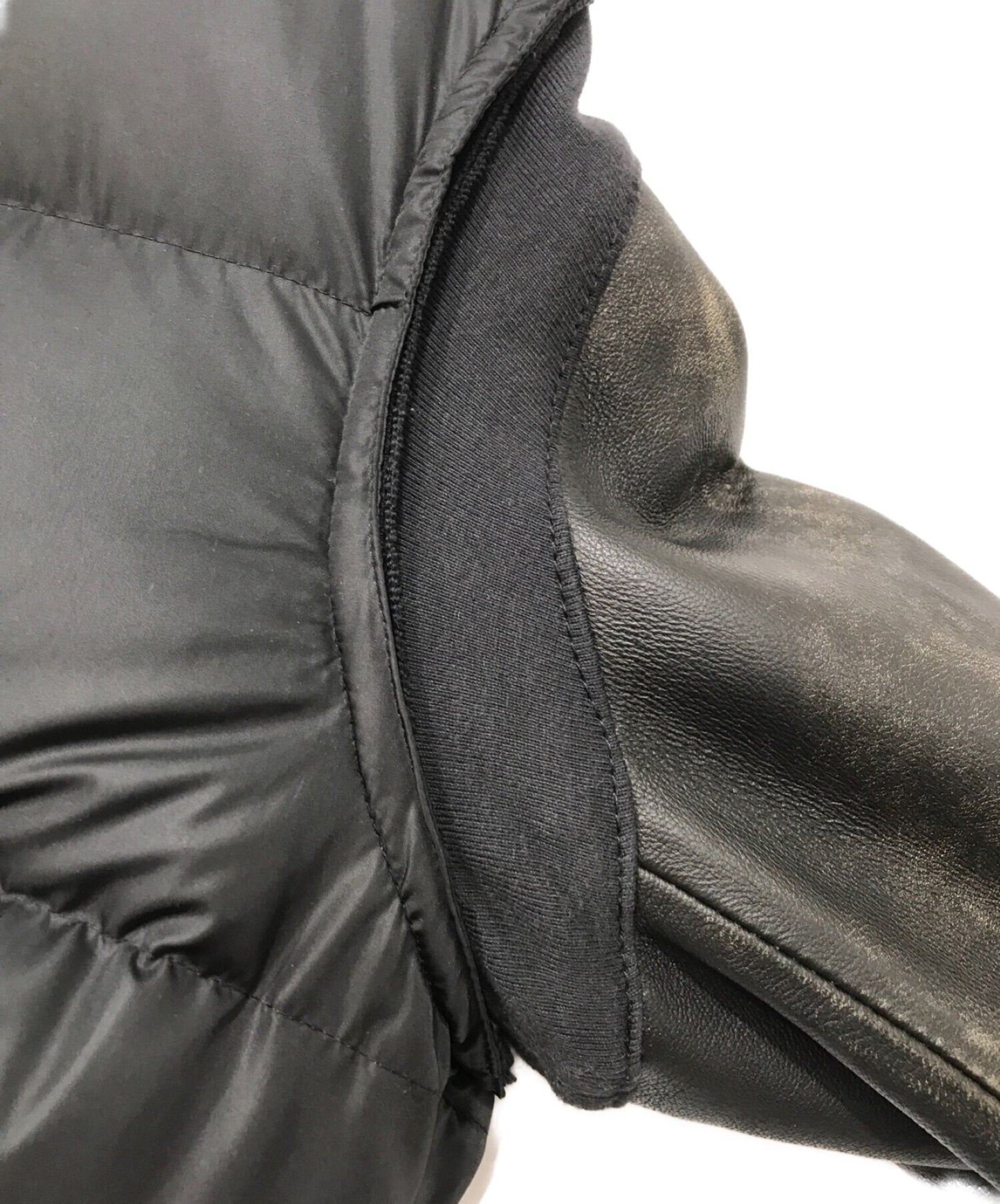 [Pre-owned] UNDERCOVER Sleeve Leather Down Jacket 25th Anniversary Limited Edition UCP9202-2