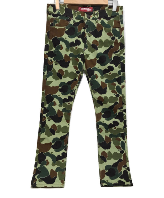 Junya Watanabe Comme des Garcons Man × Camo ของ Levi พิมพ์ 5 กระเป๋ากระเป๋า WC-P208