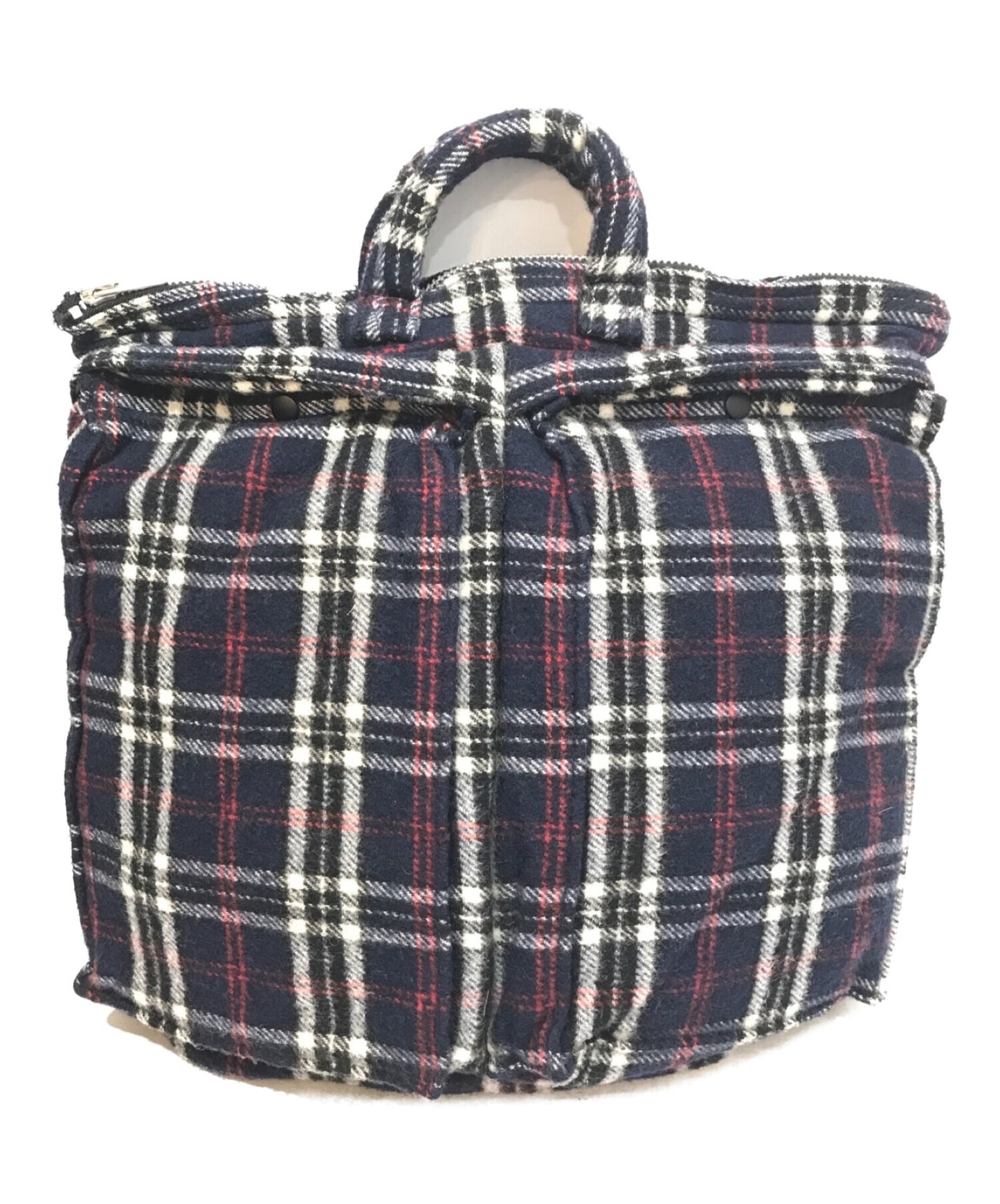 [Pre-owned] COMME des GARCONS HOMME Tartan Check Helmet Bag