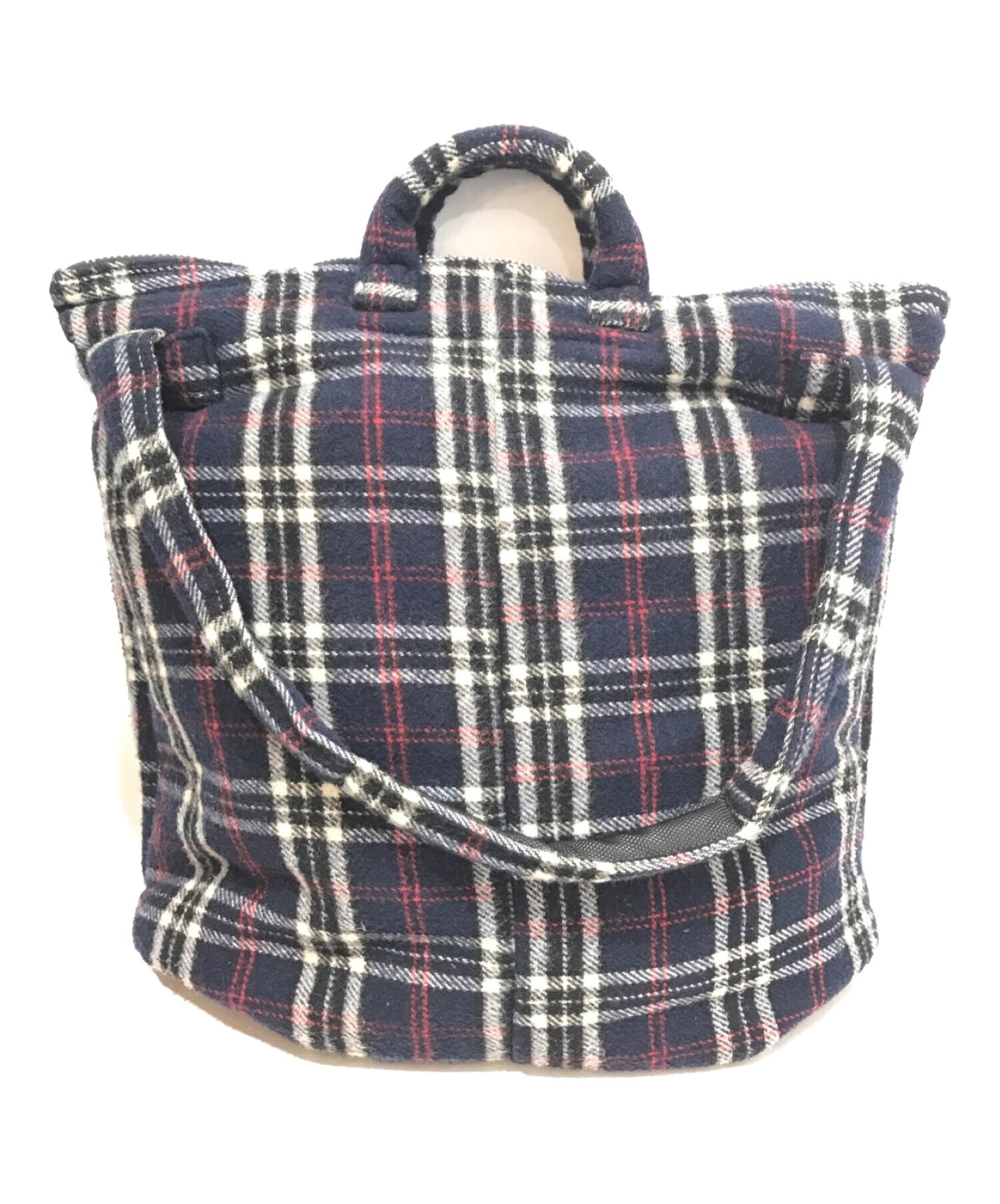 [Pre-owned] COMME des GARCONS HOMME Tartan Check Helmet Bag