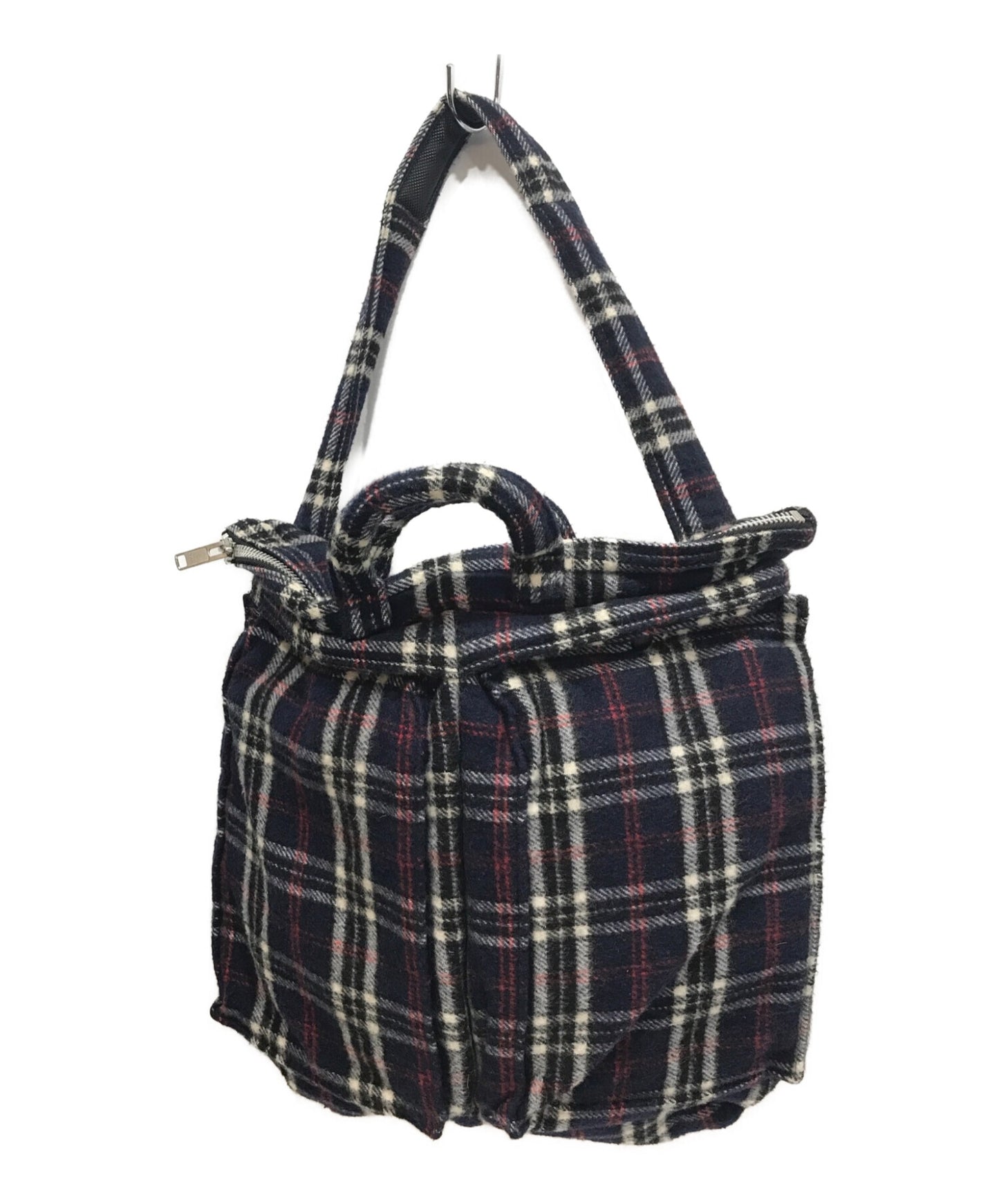 [Pre-owned] COMME des GARCONS HOMME Tartan Check Helmet Bag