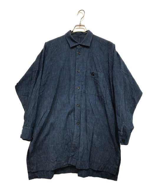 [Pre-owned] ISSEY MIYAKE MEN Dolman Sleeve Stripe Shirt ME03FJ032