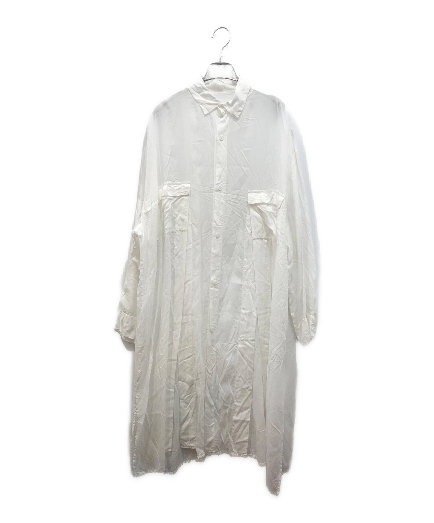 [Pre-owned] B Yohji Yamamoto Slit Shirt Dress NH-B58-201