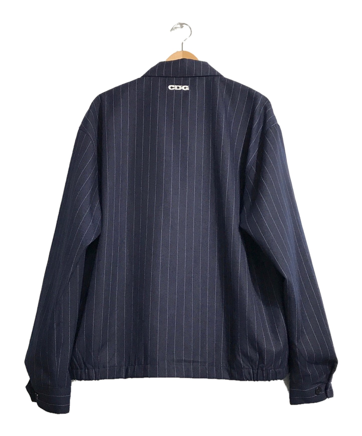 CDG × STUSSY PIN STRIPED BING JACKET-