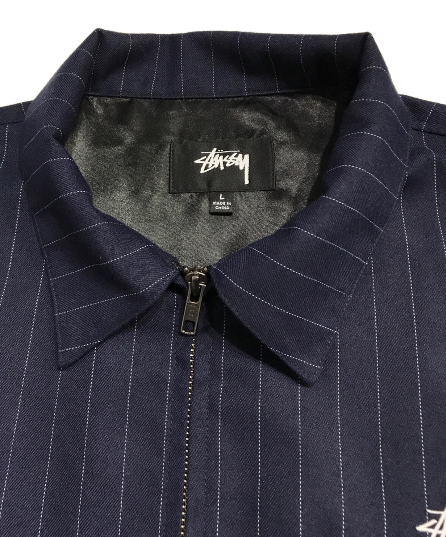 stussy×CDG COMME des GARCONS Pin Striped Bing Jacket | Archive Factory