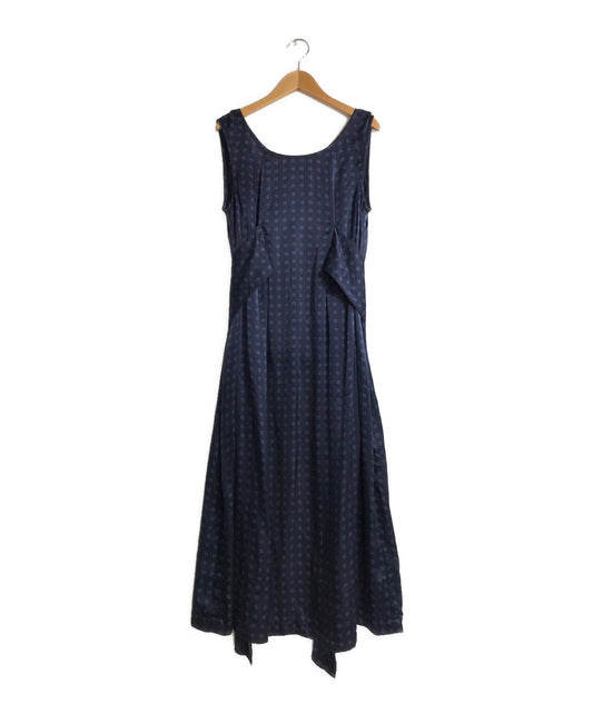 [Pre-owned] COMME des GARCONS COMME des GARCONS Draped Silk Dress RF-A001