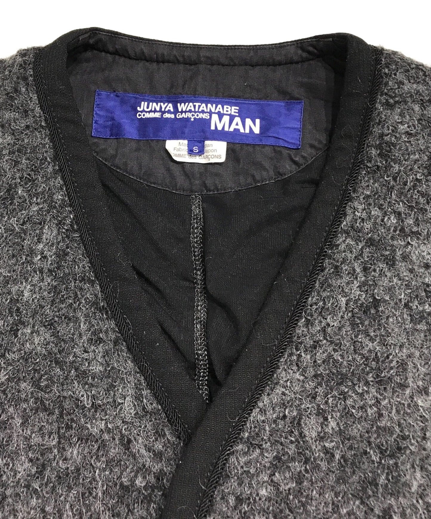 Comme des Garcons Junya Watanabe Man Wool Loop Jacket WP-J034