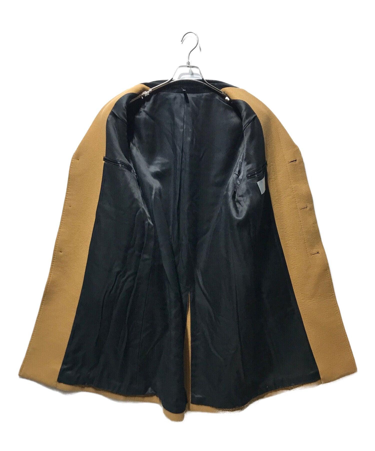 Dior Homme 14AW Chester coat with velour switch 433c341z3184