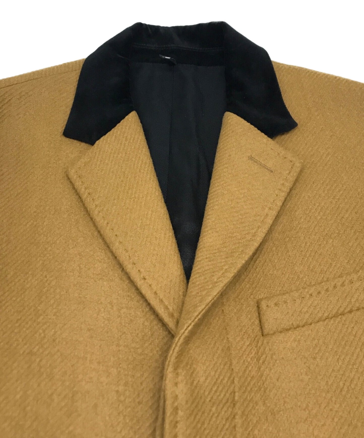 Dior Homme 14Aw Chester Coat พร้อมสวิตช์ Velor 433C341Z3184