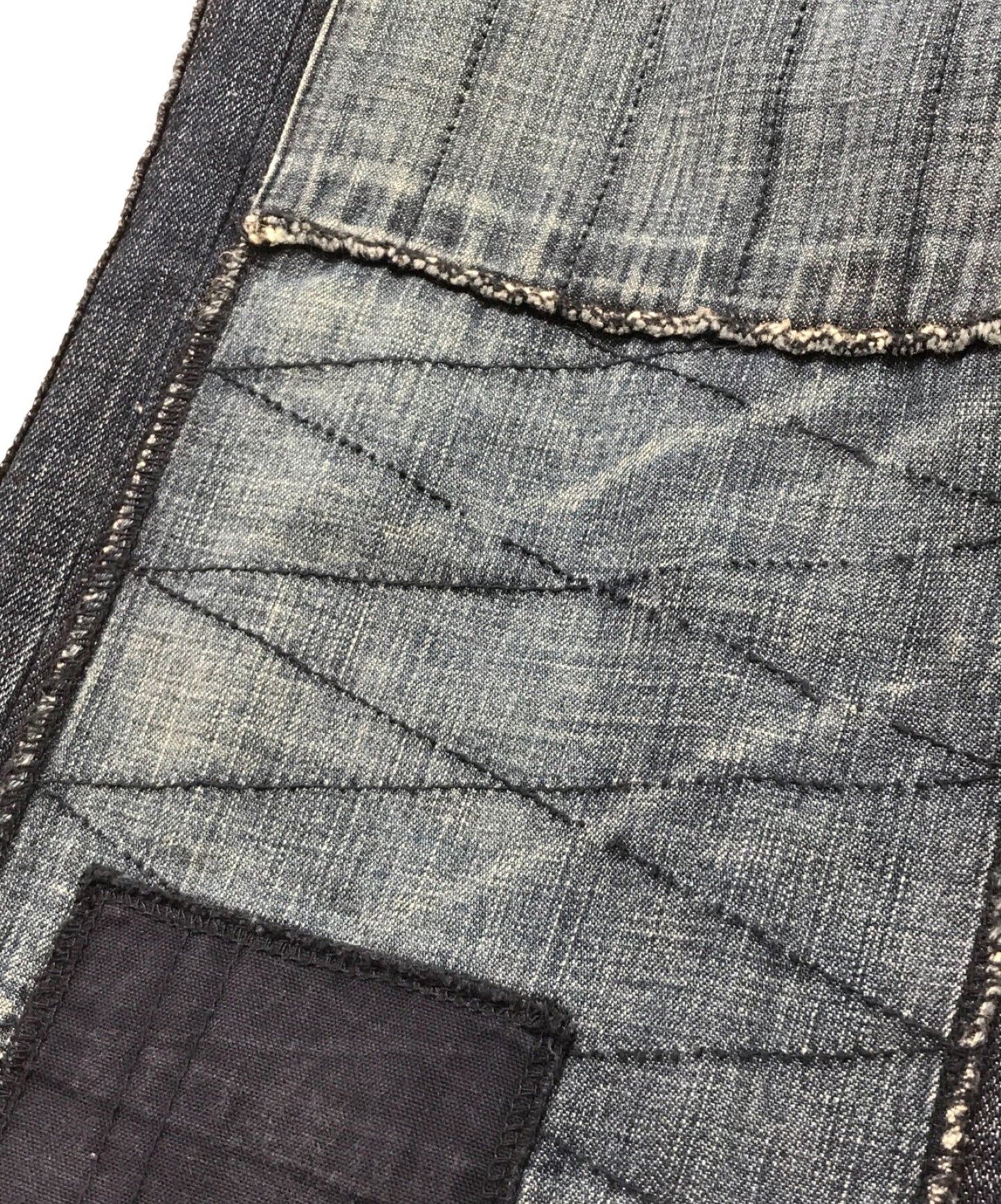 [Pre-owned] NEIGHBORHOOD patchwork denim pants DCNH-PT-W11