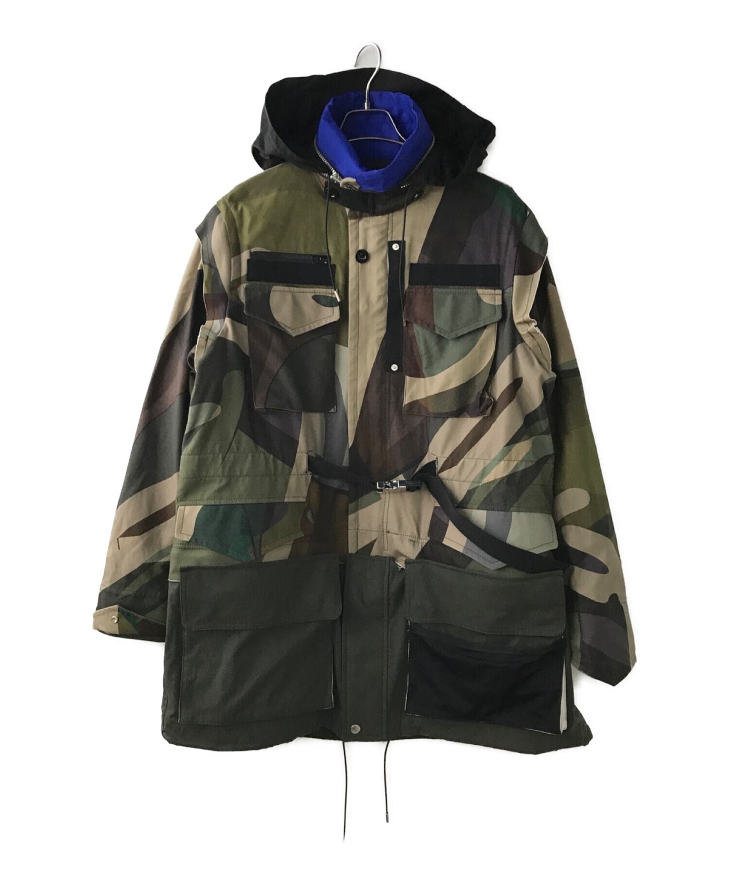 Sacai x Kaws 21aw 2way Blouson Camo 21-02561m