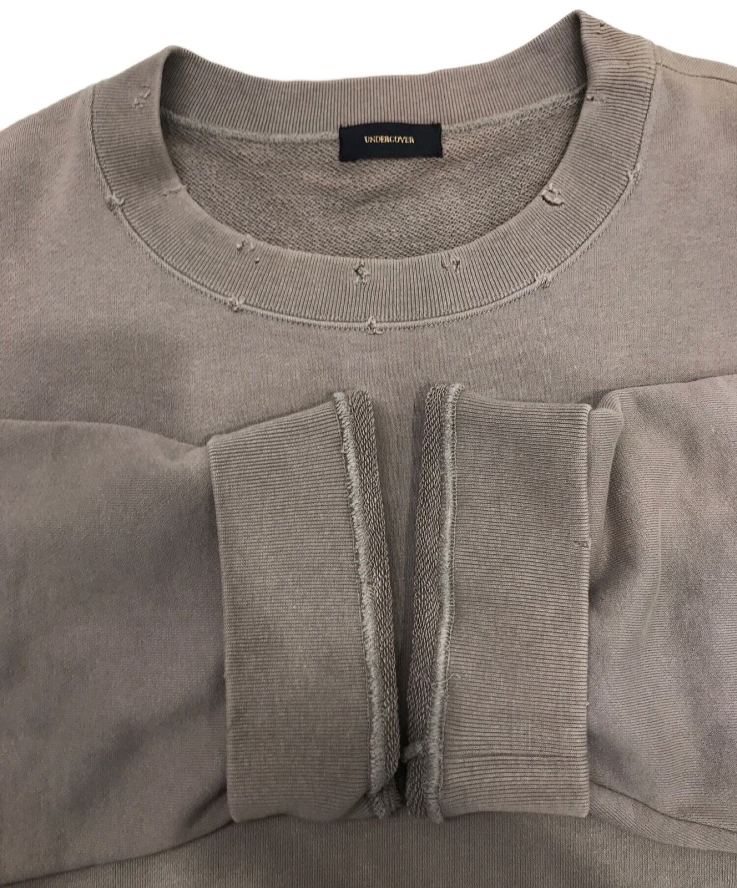 [Pre-owned] UNDERCOVER Crushed Sweatshirt UCT4801-1