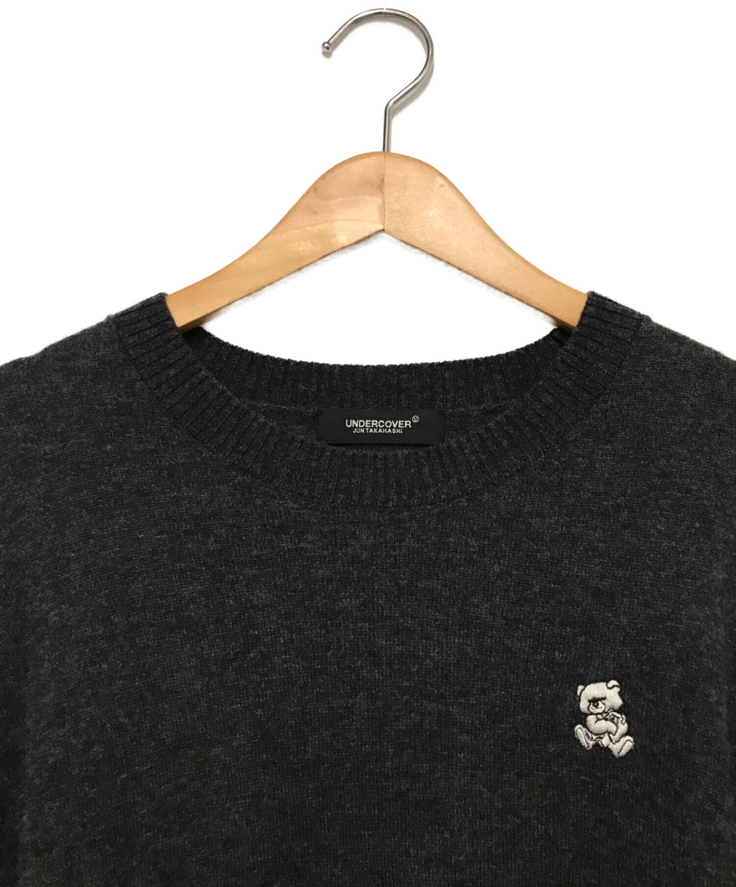 [Pre-owned] UNDERCOVER CREWNECK KNIT OP BEAR UCX9901-2
